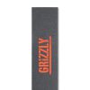 Grizzly Griptape - Stamp Print in Orange - 9 x 33
