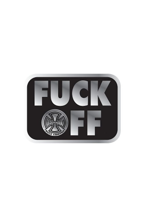 Independent - Fuck Off Sticker