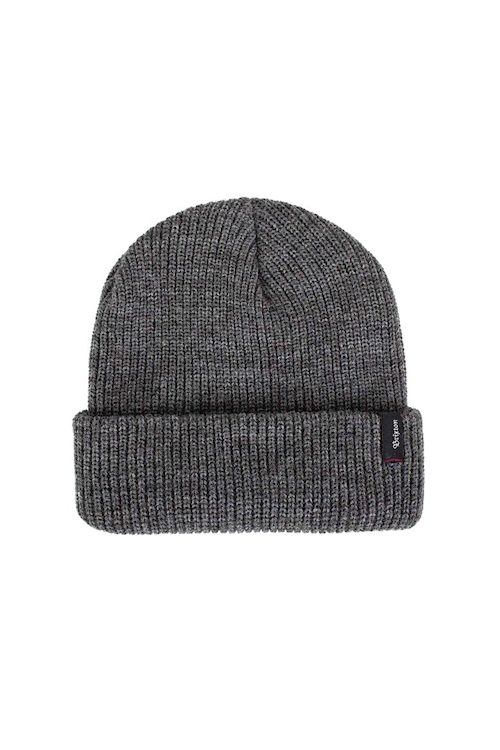 Brixton - Heist Knit Beanie - Heather Grey