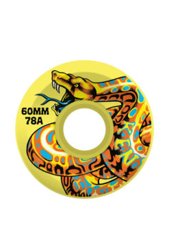 Santa Cruz - Slime Balls - Jeff Kendall Snake - 78a - Yellow - 60 mm