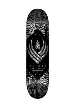 Powell Peralta - Flight Deck - Skeleton Foil - Shape 243 - Silver - 8.25
